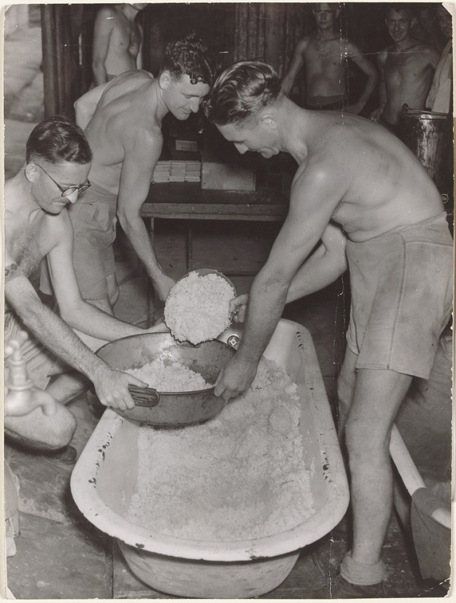 Preparing Rice in Bathtub